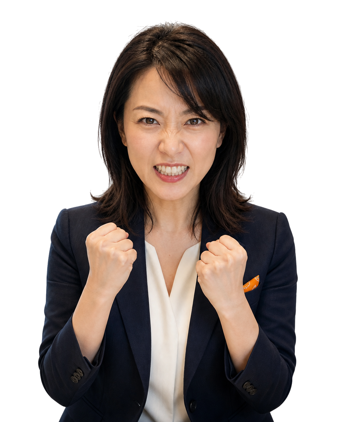 学習の難所を乗り切るよう励ます女性講師